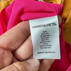 NWT Hansen + Gretel Silk Slip Dress